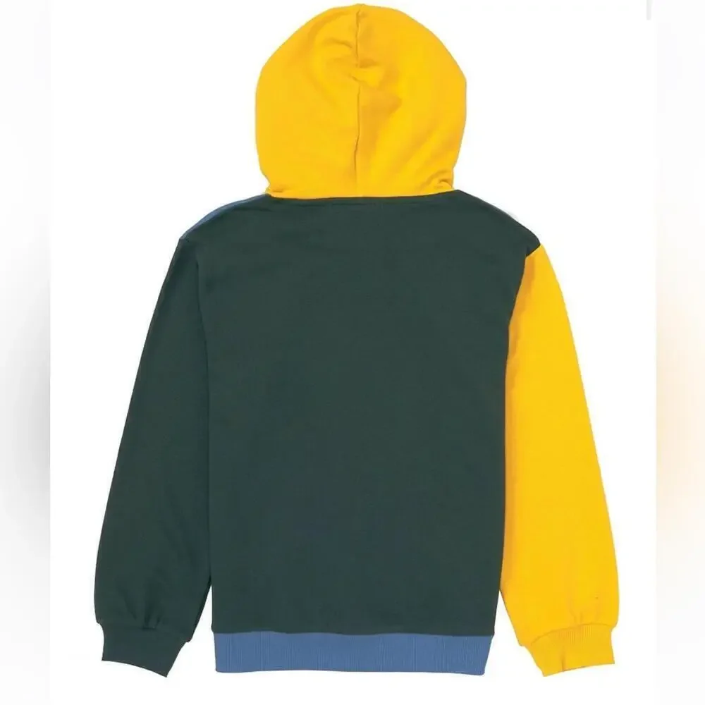 GUESS Big Boys Embroidered Logo ColorBlock Sweatshirt size 14 hoodies, pullover
